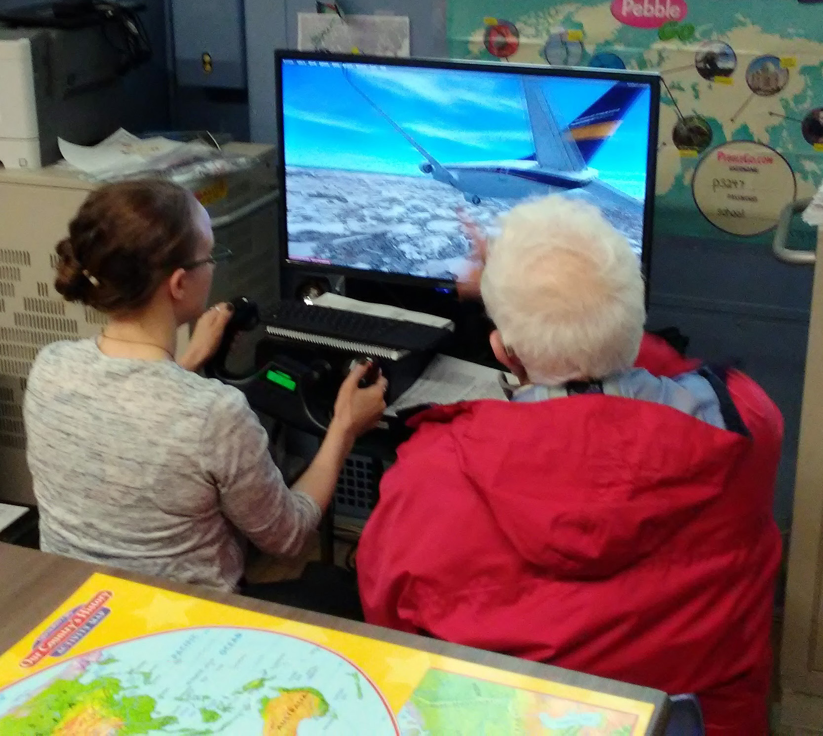 Ps247 STEMPilot installs 1st Edustation Flight Simulator at Brooklyn’s PS 247 ...