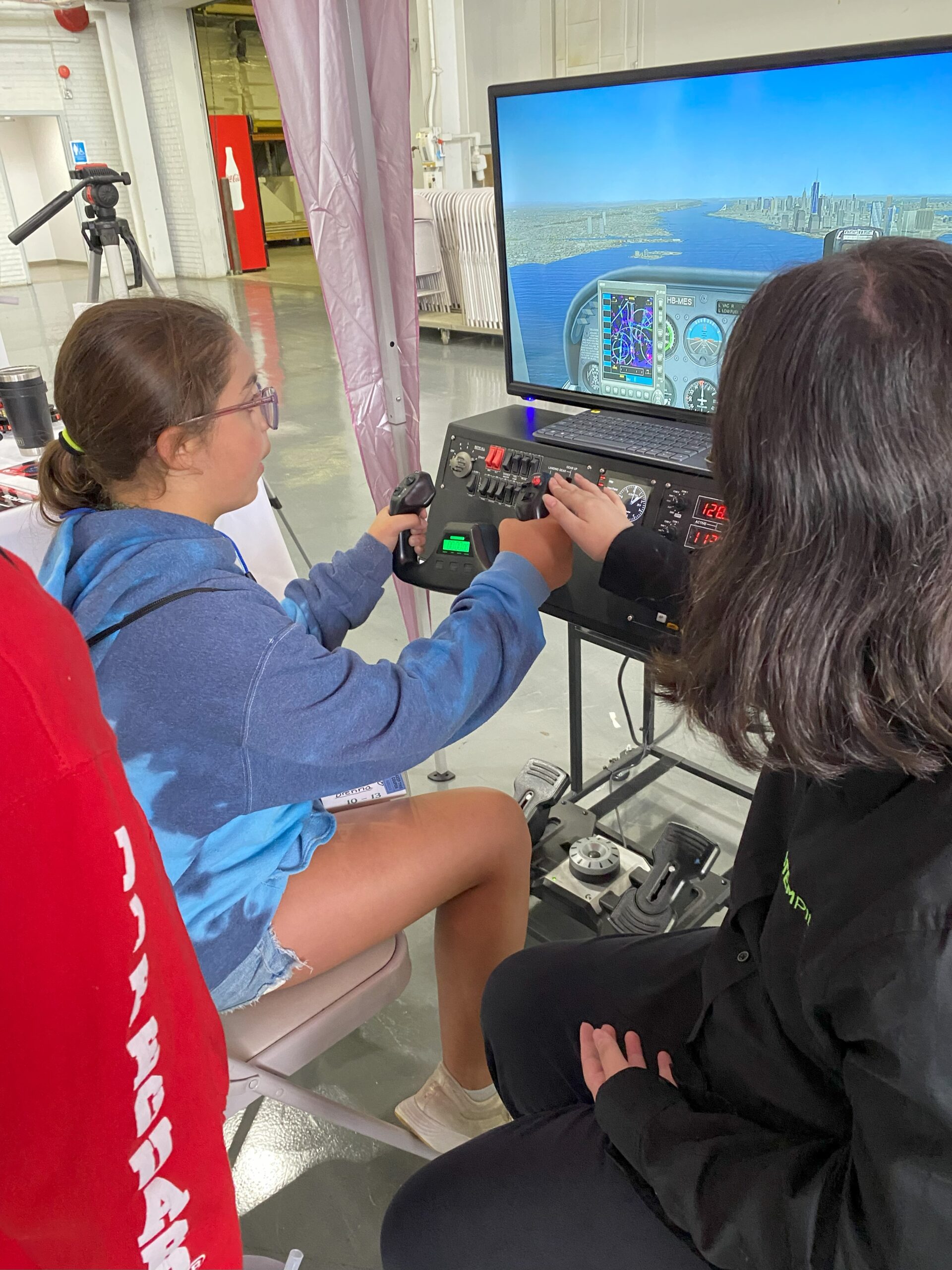 Flight Simulators in the Digital Literacy Lab