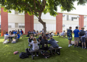 Aliamanu Middle School students